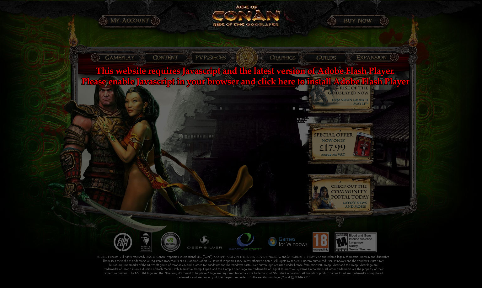 This website requires Javascript and the latest version of Adobe Flash Player. Please enable Javascript in your browser and click here to install Adobe Flash Player